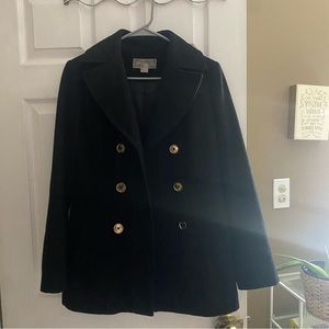 Michael Kors black pea coat